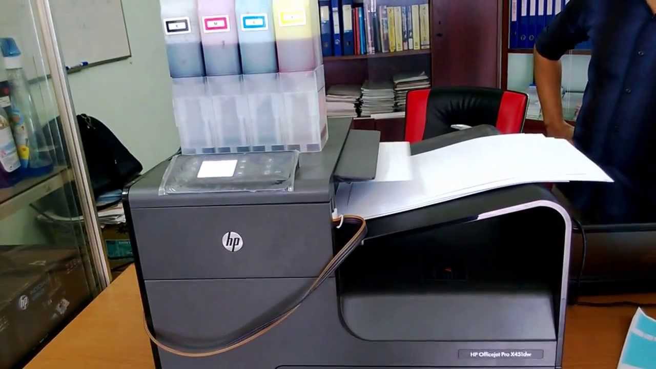 Принтер Струйный HP OfficeJet Pro X451 dw